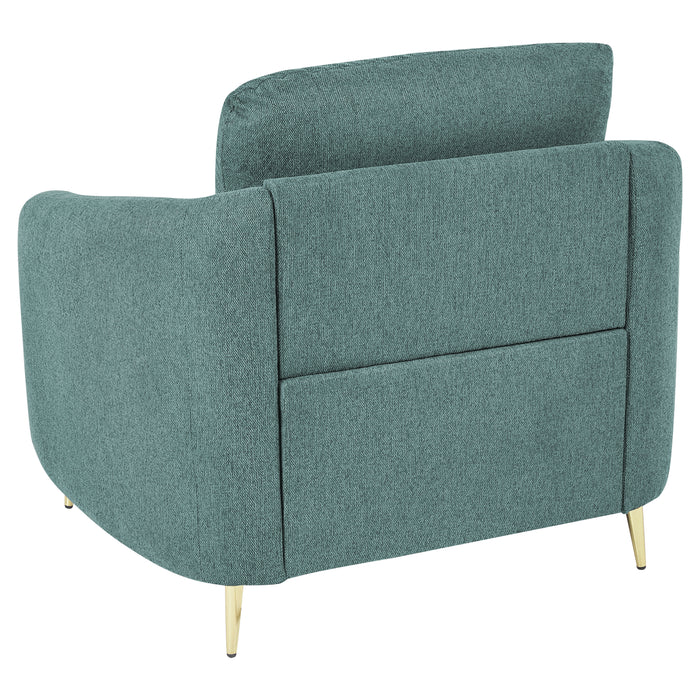 Beliani - TROSA - Fauteuil - Goud - Polyester