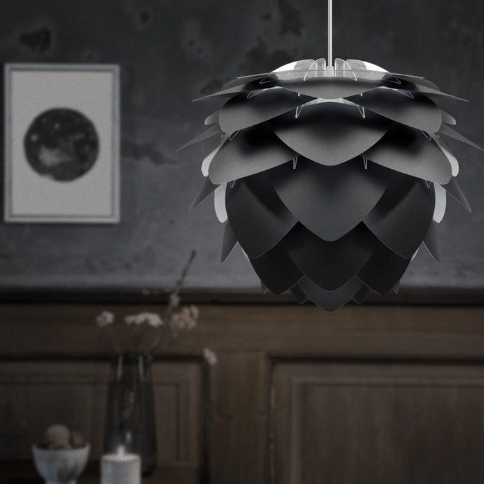 Umage Silvia Mini hanglamp zwart - met koordset zwart - Ø 32 cm