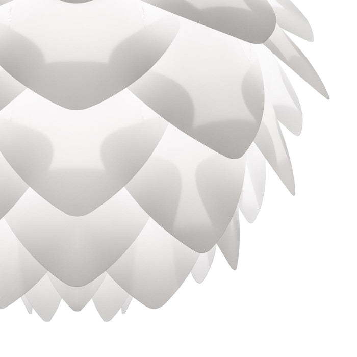 Umage Silvia Medium hanglamp white - met koordset zwart - Ø 50 cm