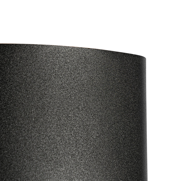 QAZQA Buiten wandlamp zwart incl. LED 4-lichts IP54 - Silly