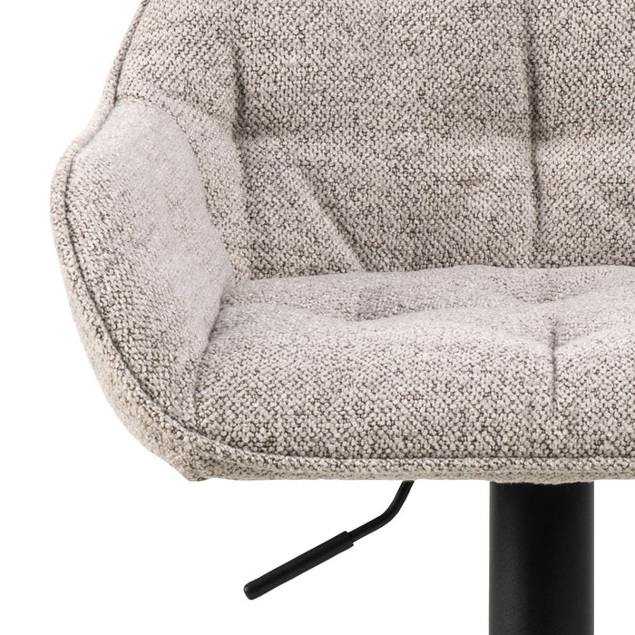 by fonQ basic Arvid Verstelbare Barkruk - Beige