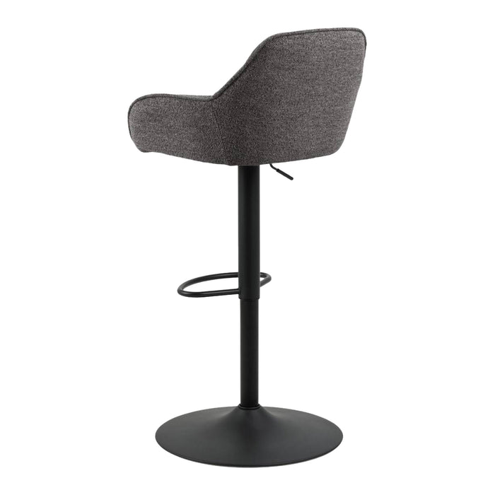 by fonQ basic Arvid Verstelbare Barkruk - Antraciet