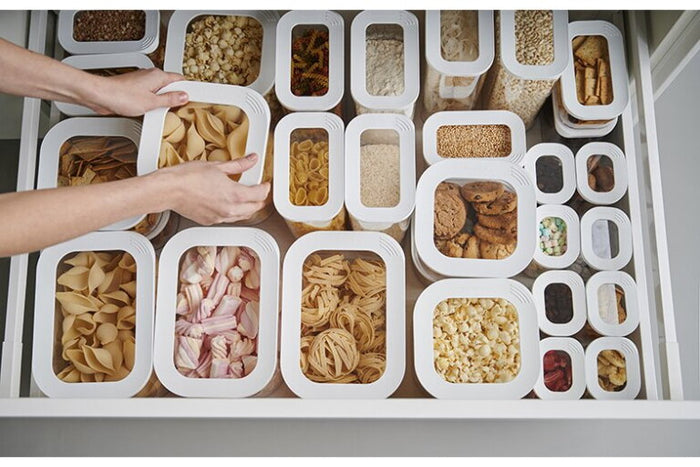 Starterset bewaardoos Modula 3-delig - zwart