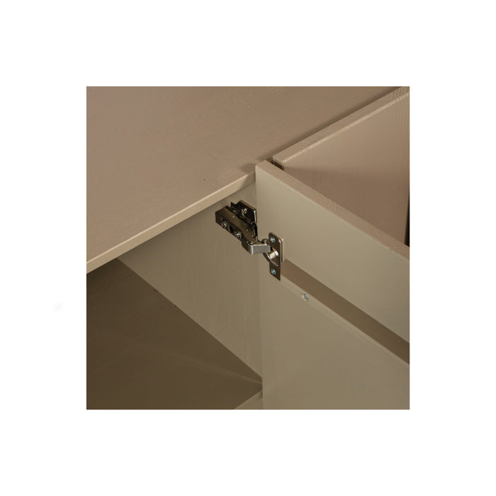 WOOOD Basu Dressoir Grenenhout B 200 cm - Mud
