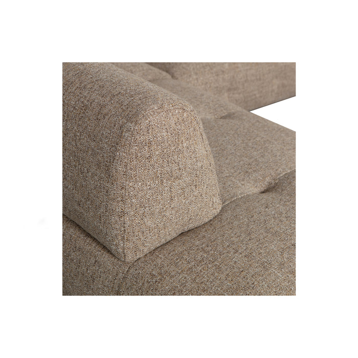 WOOOD Lloyd Hoekbank Links - Bruin Melange