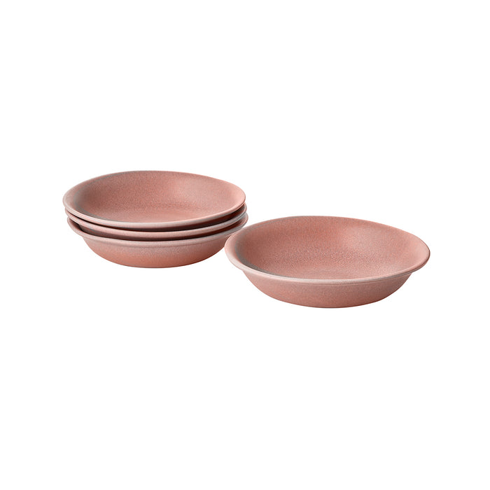 by fonQ Mixed Ceramics Pastaborden 4st. - Ø 22 cm - Dusty Rose