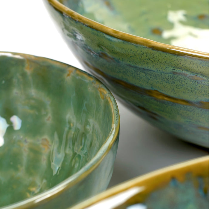 SERAX - Pascale Naessens - Pure Serviesset - 12 delig - Zeegroen