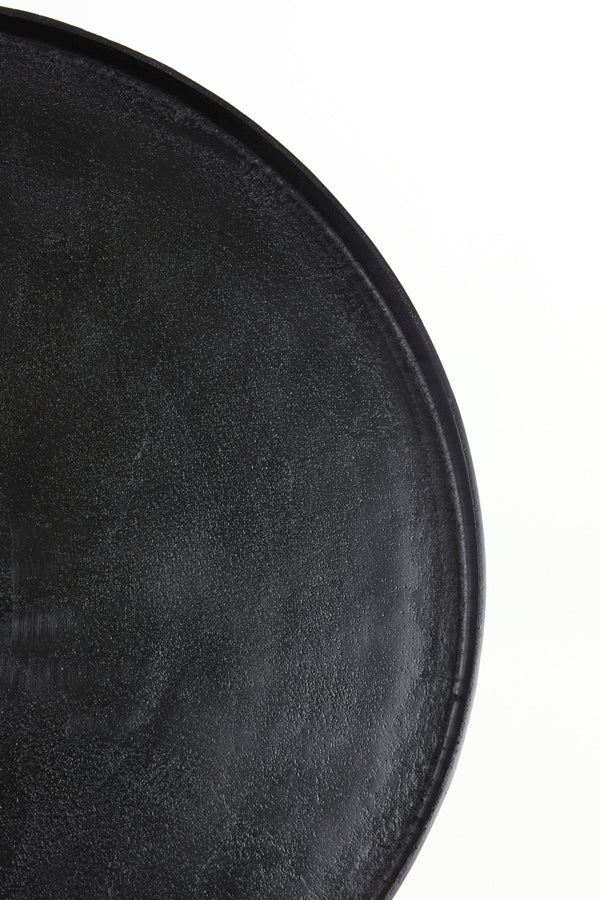 Light&living Salontafel S|2 Ø64x39+Ø75x44 cm PANO donker brons