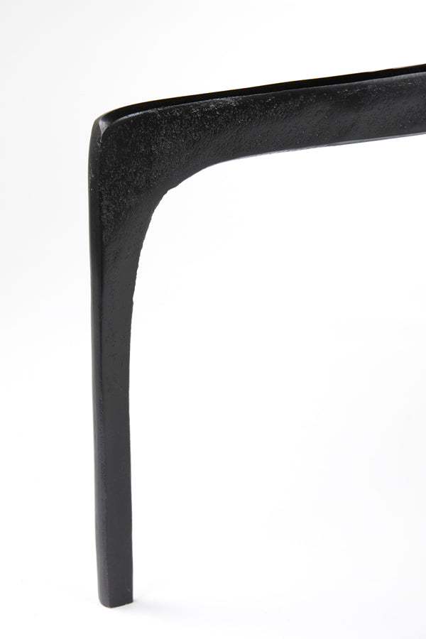 Light&living Salontafel S|2 Ø64x39+Ø75x44 cm PANO donker brons