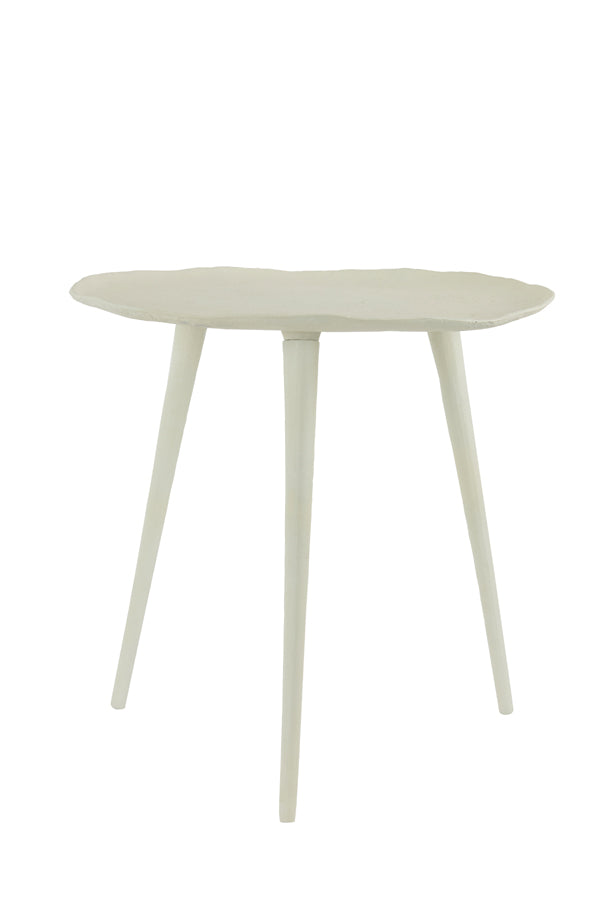 Light & Living - Bijzettafel ASARPAI - Ø46x44cm - Wit