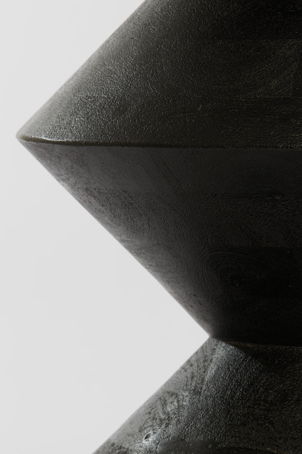 Light & Living - Bijzettafel LARUS - Ø45x60cm - Zwart