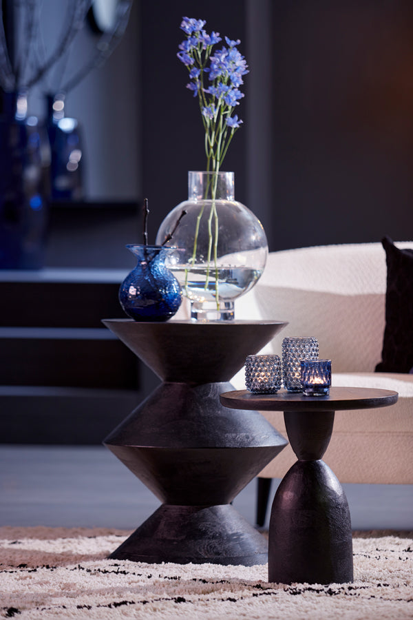 Light & Living - Bijzettafel LARUS - Ø45x60cm - Zwart