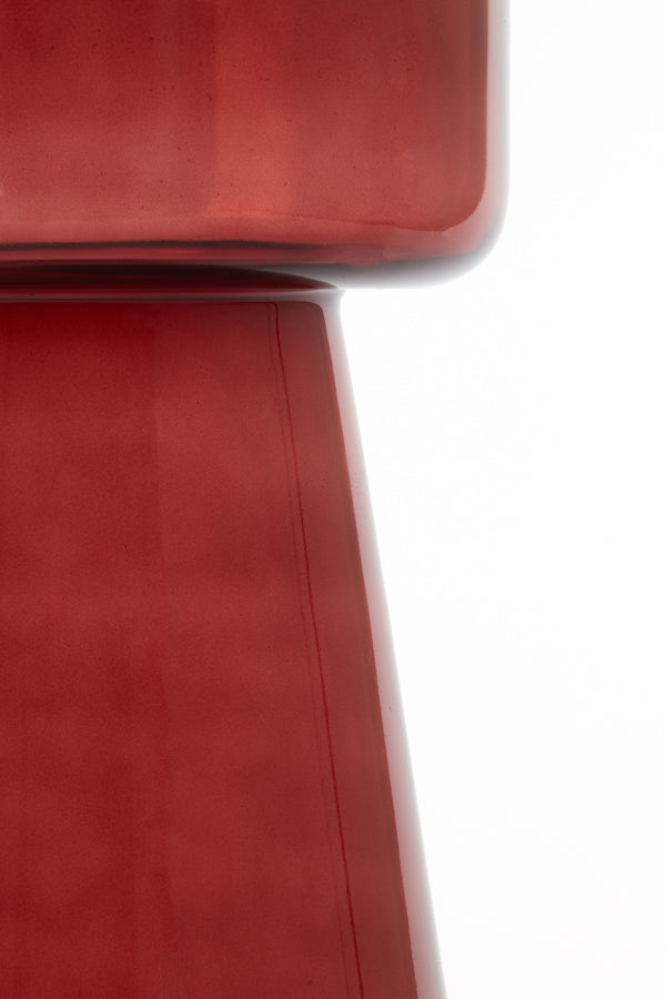 Light & Living - Bijzettafel DAKWA - Ø30x50cm - Rood