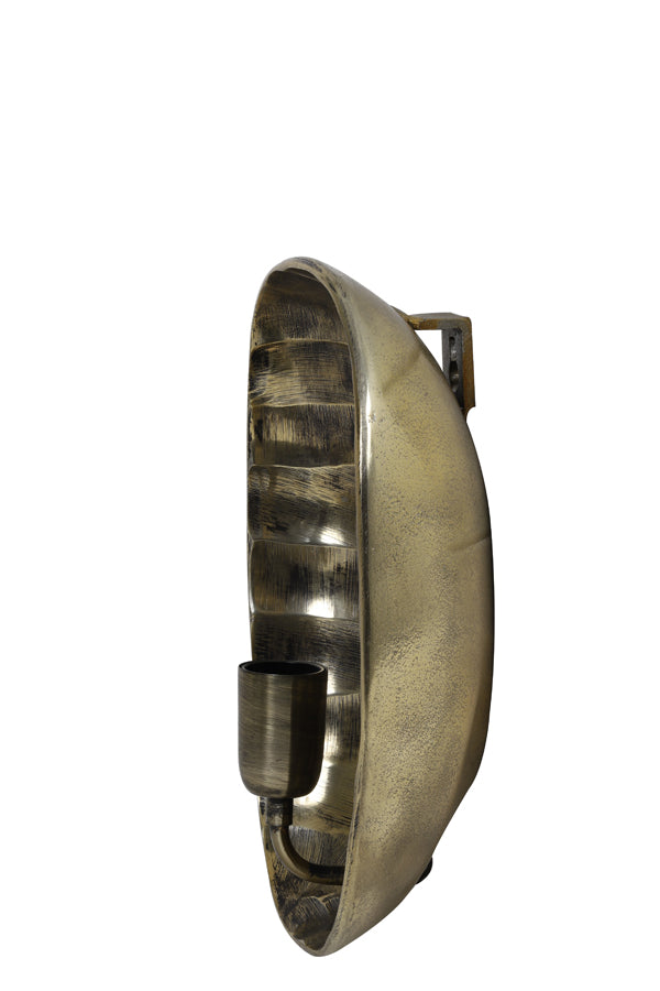 Light & Living Light&living Wandlamp 21,5x8,5x33 cm MAKU antiek brons