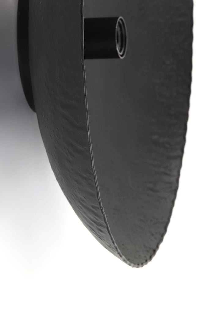 Light & Living Light&living Wandlamp Ø50x12 cm NEVA mat zwart