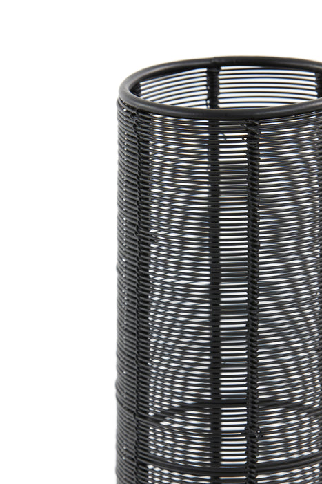 Light & Living - Tafellamp LEZUZA - Ø11x39.5cm - Zwart