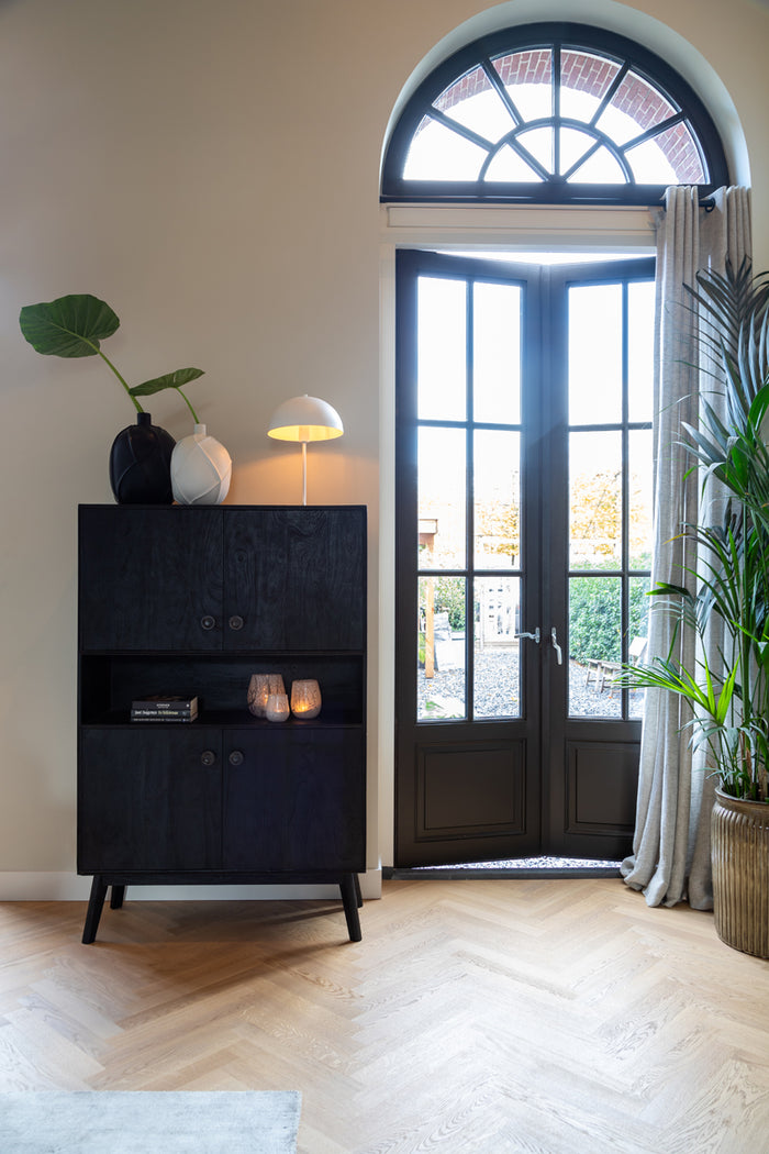 Light & Living - Tafellamp MEREL - 29.5x29.5x45cm - Wit