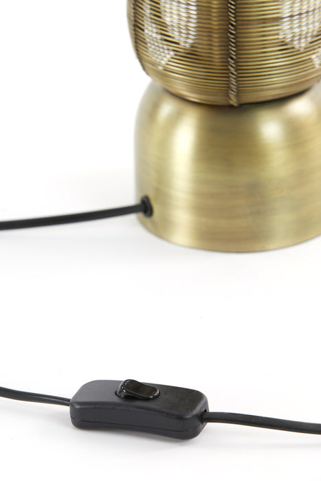 Light & Living - Tafellamp LEZUZA - Ø11x39.5cm - Brons