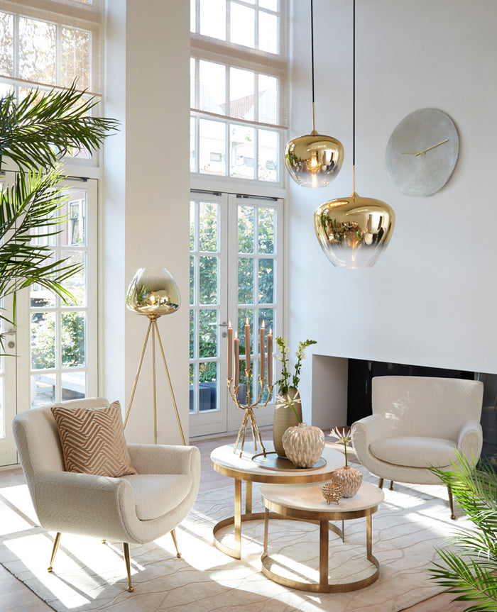 Light & Living Light&living Klok Ø74 cm BOJANO licht goud