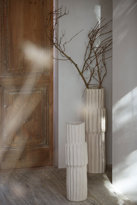 Light & Living - Vaas LONGA - Ø20.5x72.5cm - Wit