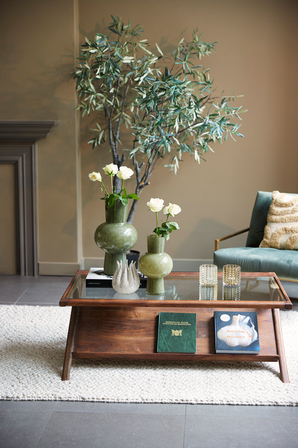 Light & Living - Salontafel YUKI - 112x70x41cm - Bruin