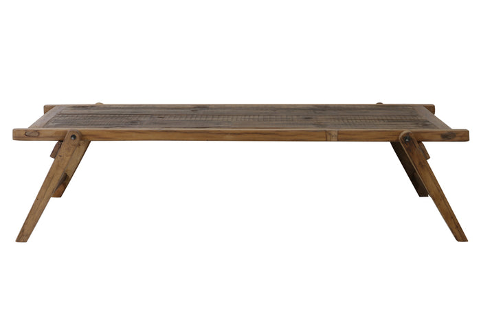 Light & Living - Salontafel MILITARY - 180x85x43.5cm - Bruin