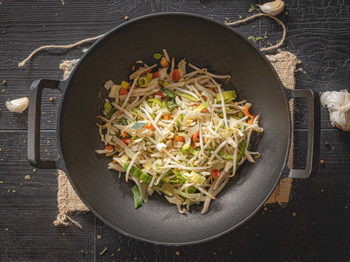 Blackwell Wadjan Wokpan - Gietijzer - 32 cm - Zwart