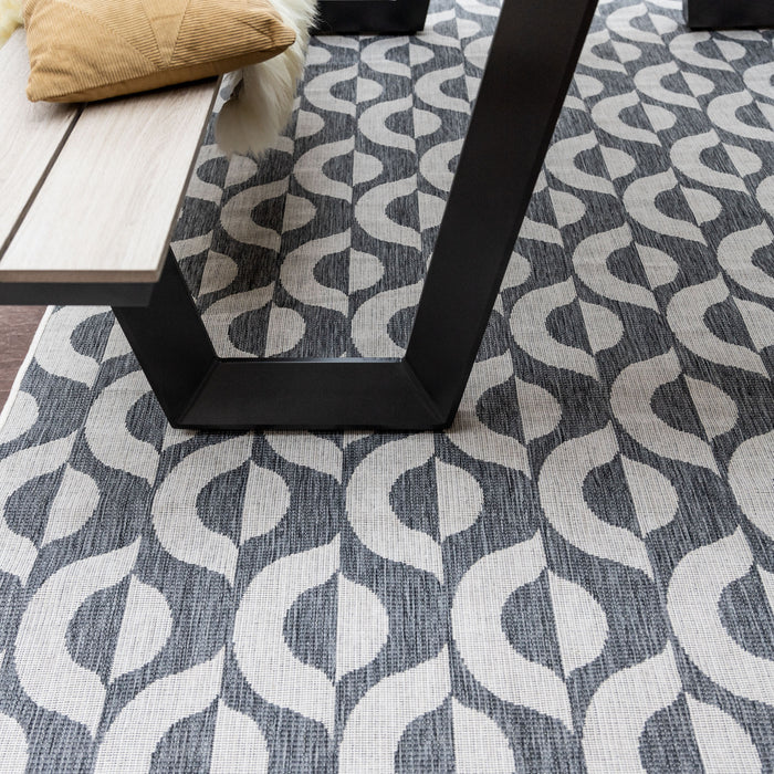 Eva Interior Buitenkleed Esta Grijs 200x290cm