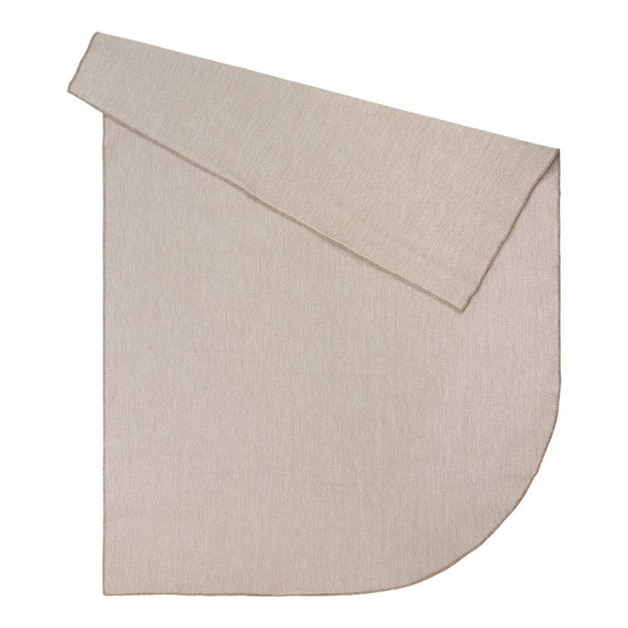 EVA Interior-Buitenkleed Mono- Naturel|wit- Ronde Hoek 160 x 230 cm(M)