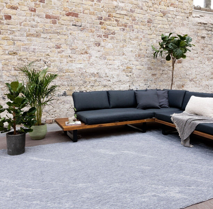 Eva Interior Buitenkleed Marble Grijs 240x340cm