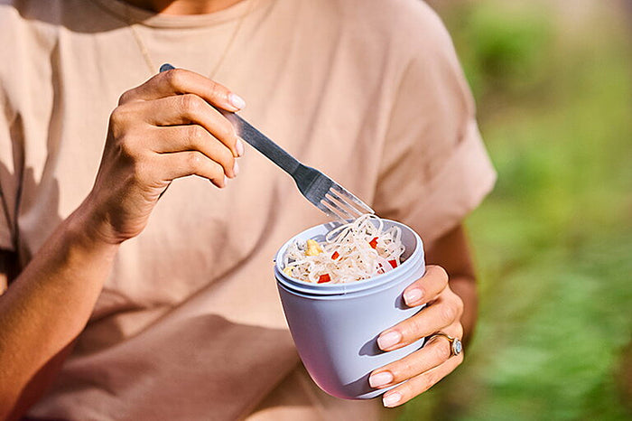 Snackpot Ellipse 500 ml - Vivid mauve