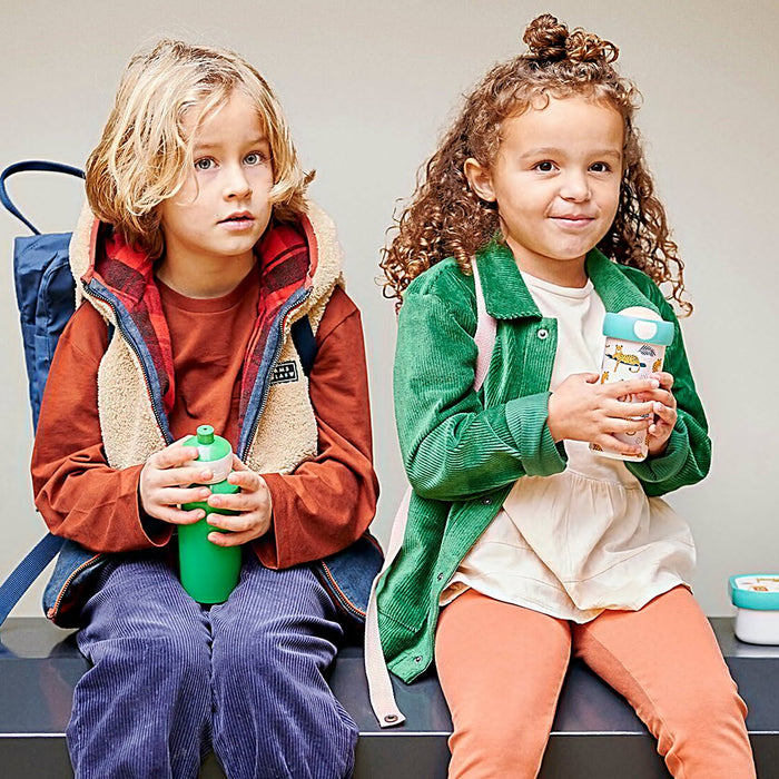 Drinkfles pop-up Campus 400 ml - lime