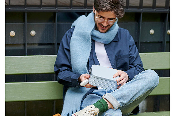 Lunchbox Take a Break midi - Nordic blue