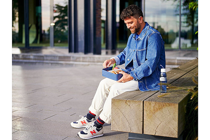 Lunchbox Take a Break large - Nordic blue