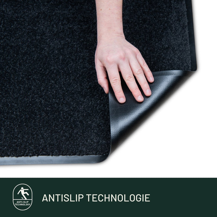 Studio M CLASSIC PRO Antislip Droogloopmat 50x80 cm - Zwart