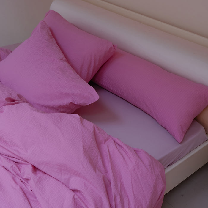 Crisp Sheets Dekbedovertrek 240 x 220 cm - Sunset Pink