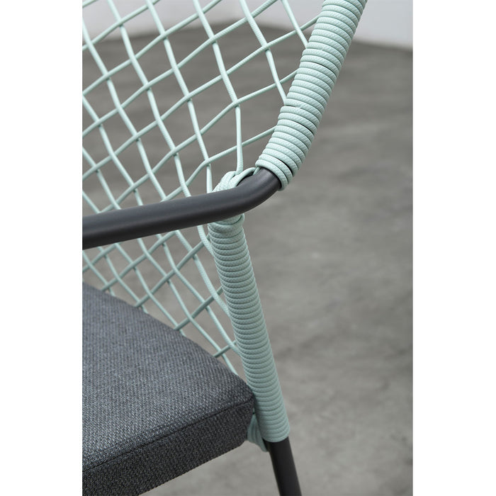 Garden Impressions Ross tuinset 7-delig zacht groen - Braga tafel