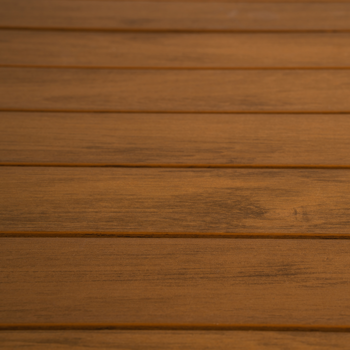 Lesli Living Arezzo tuintafel rond polywood teaklook 120 cm