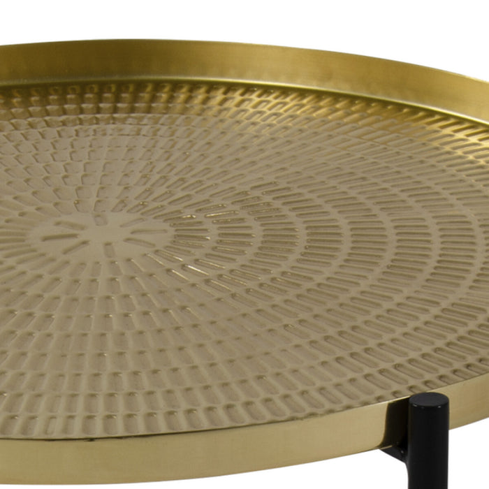 Lesli Living Bijzettafel Sumba Goud 35 cm