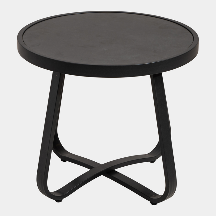 Lesli Living Carcassonne bijzettafel aluminium | set van 2