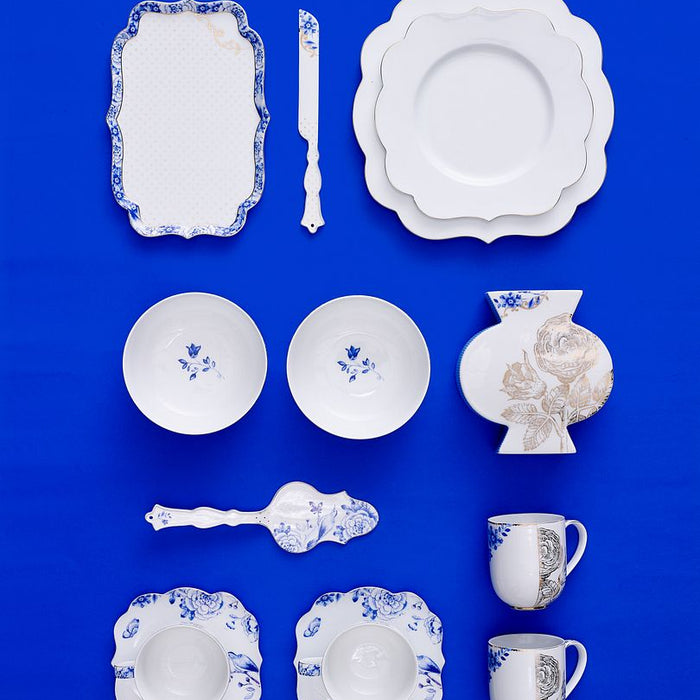 Pip Studio Rechthoekig Dienblad - Royal - Wit - 26x18cm