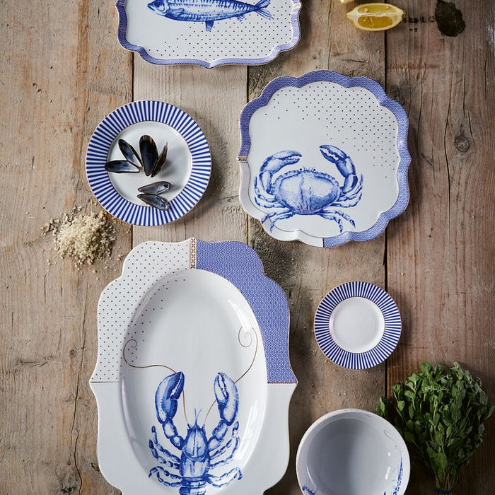 Pip Studio Vierkanten Dienblad - Royal - Wit - 24x24cm