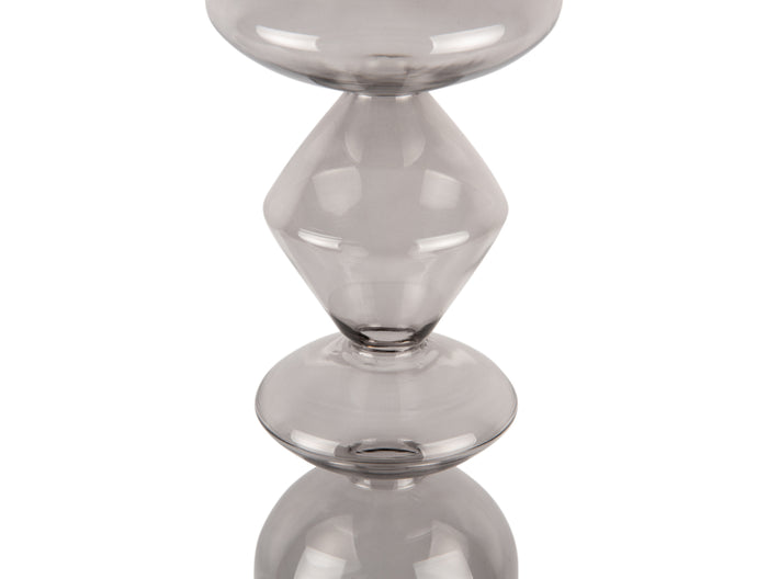 present time - Kandelaar Totem - Zwart - 12,5x12,5x33cm