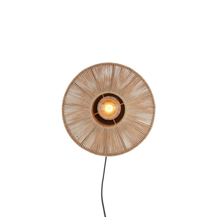 Light & Living - Wandlamp LYRA - Ø31x31cm - Bruin