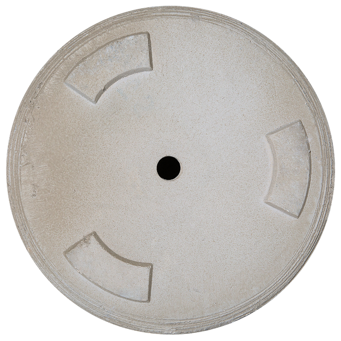 Beliani - SAMOS - Bloempot - Beige - 26 cm - Klei-vezelmengsel