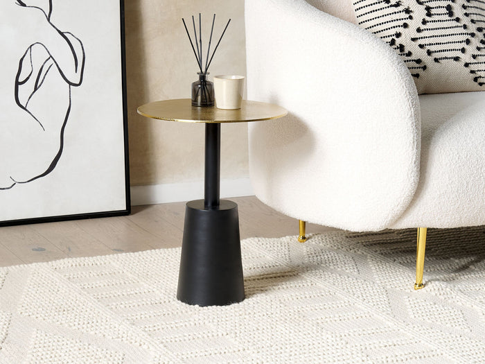 Beliani - TANAMI - Bijzettafel - Goud - Aluminium