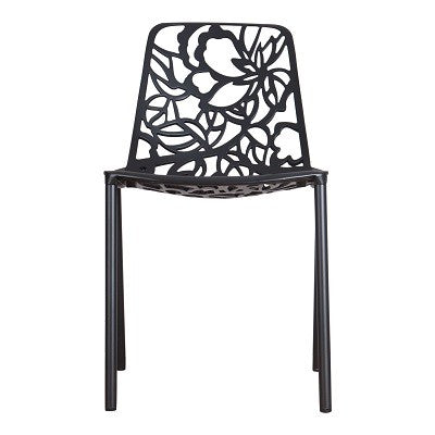 DS4U Cast magnolia stoel zonder arm zwart