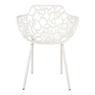 DS4U Cast magnolia stoel met arm wit