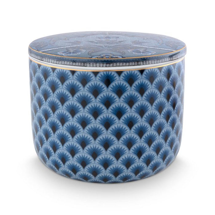 Pip Studio Kaarsen in Pot - Blauw - 11.7x9.6cm