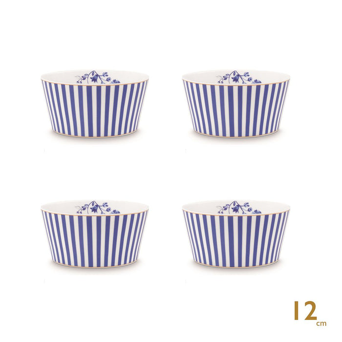 Pip Studio Kommen - Royal Stripes - Ø 12cm - 4 St.